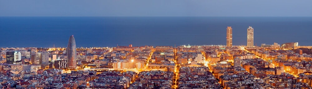 vue d'horizon Barcelone