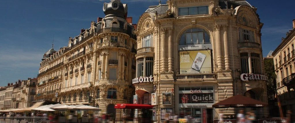 Place de la comedie a Montpellier
