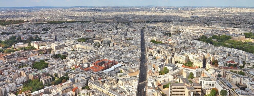 Rennes vue d'en haut